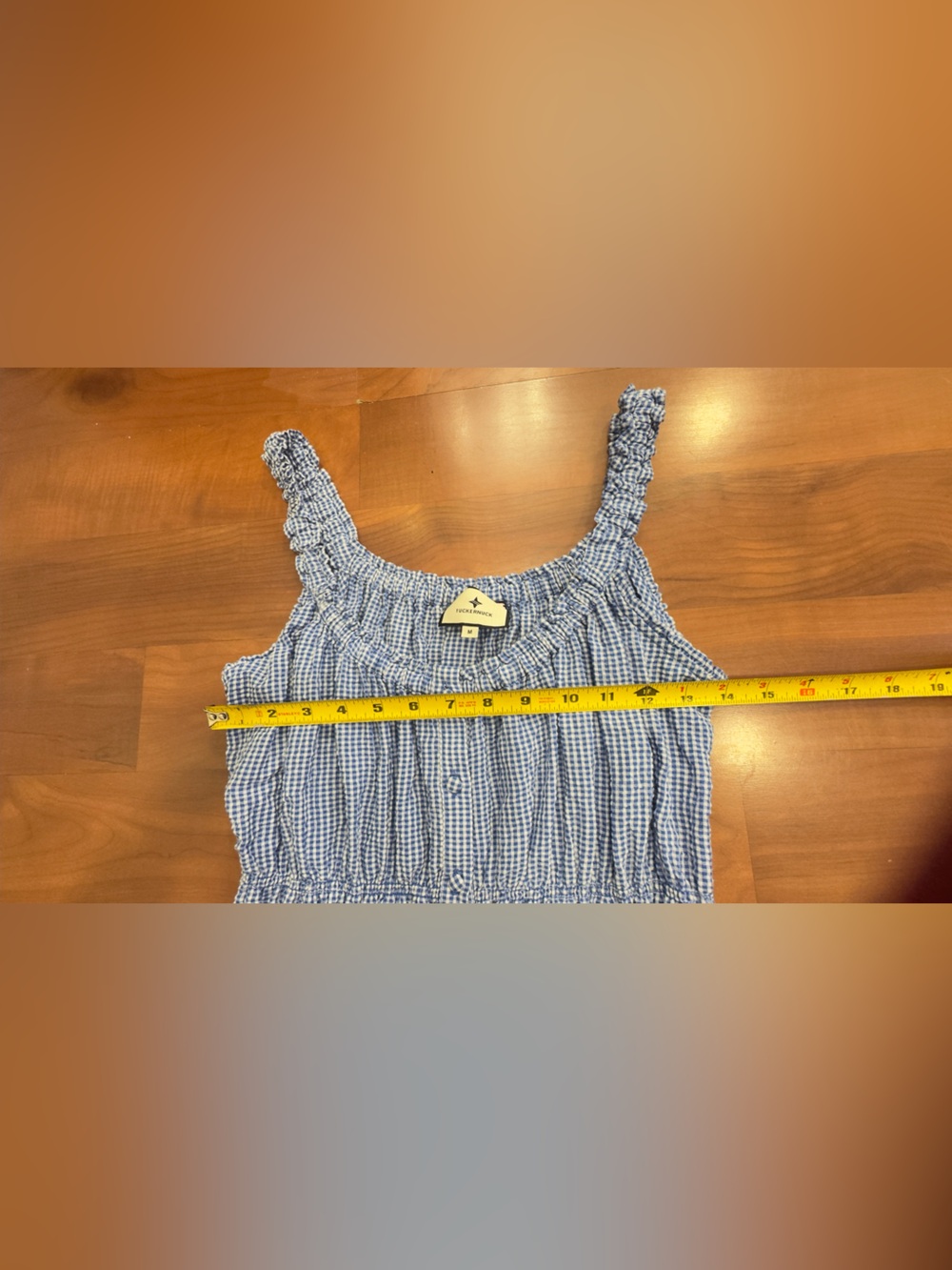 Tuckernuck Blue Smocked Maxi Dress - Picture 6 of 11
